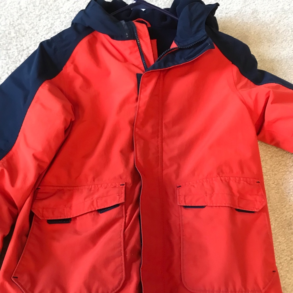 Boys size medium (10-12) Lands End winter coat